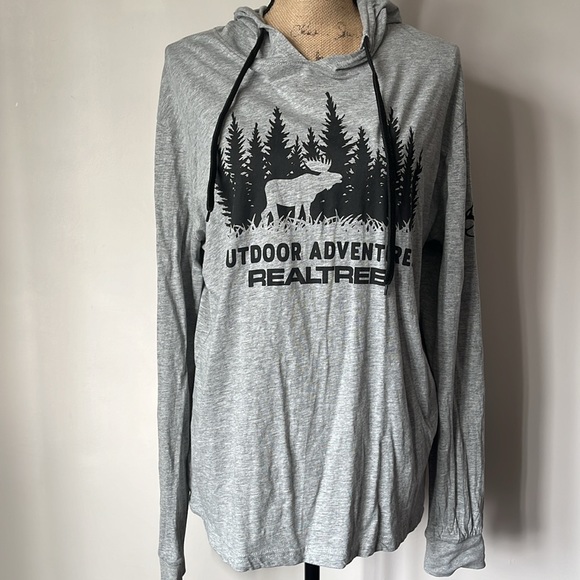 real tree outdoor adventure printed hoodie - Picture 1 of 4